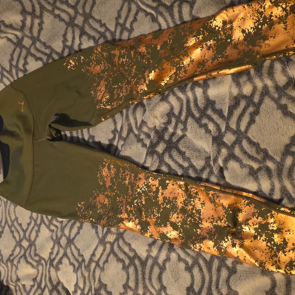 Puma Pants - Puma Green And Copper Leggings